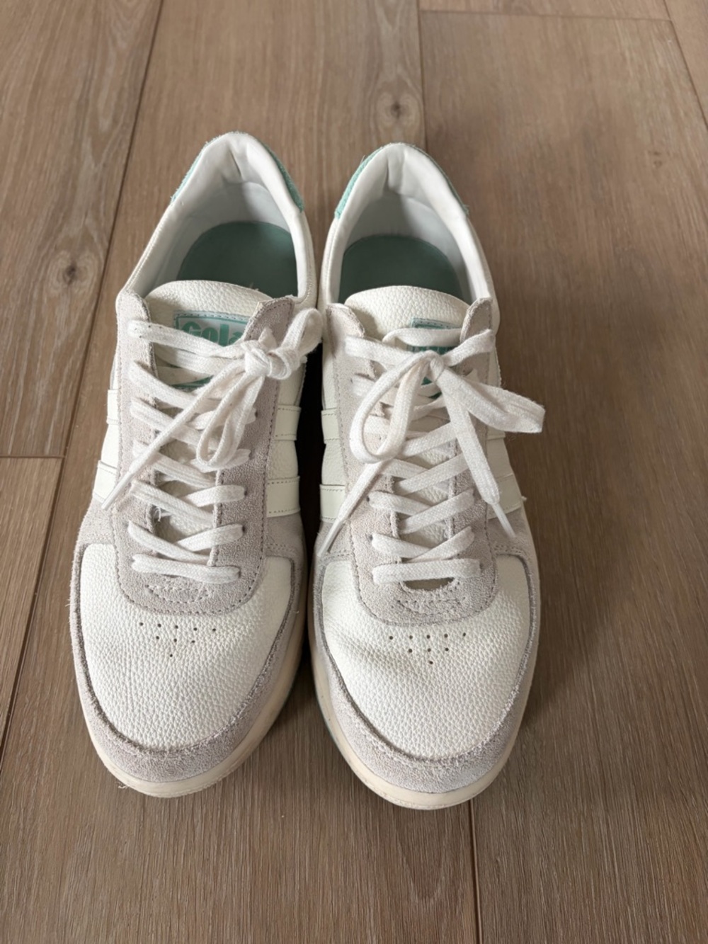 Gola White and Light Gray Women’s Sneakers